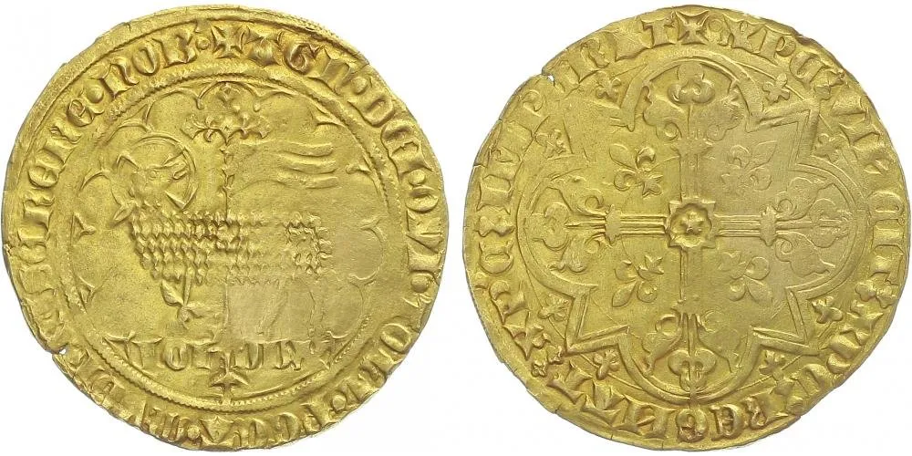 Belgie - Brabant, Jeanne a Wenceslas, 1355 - 1383 — 1