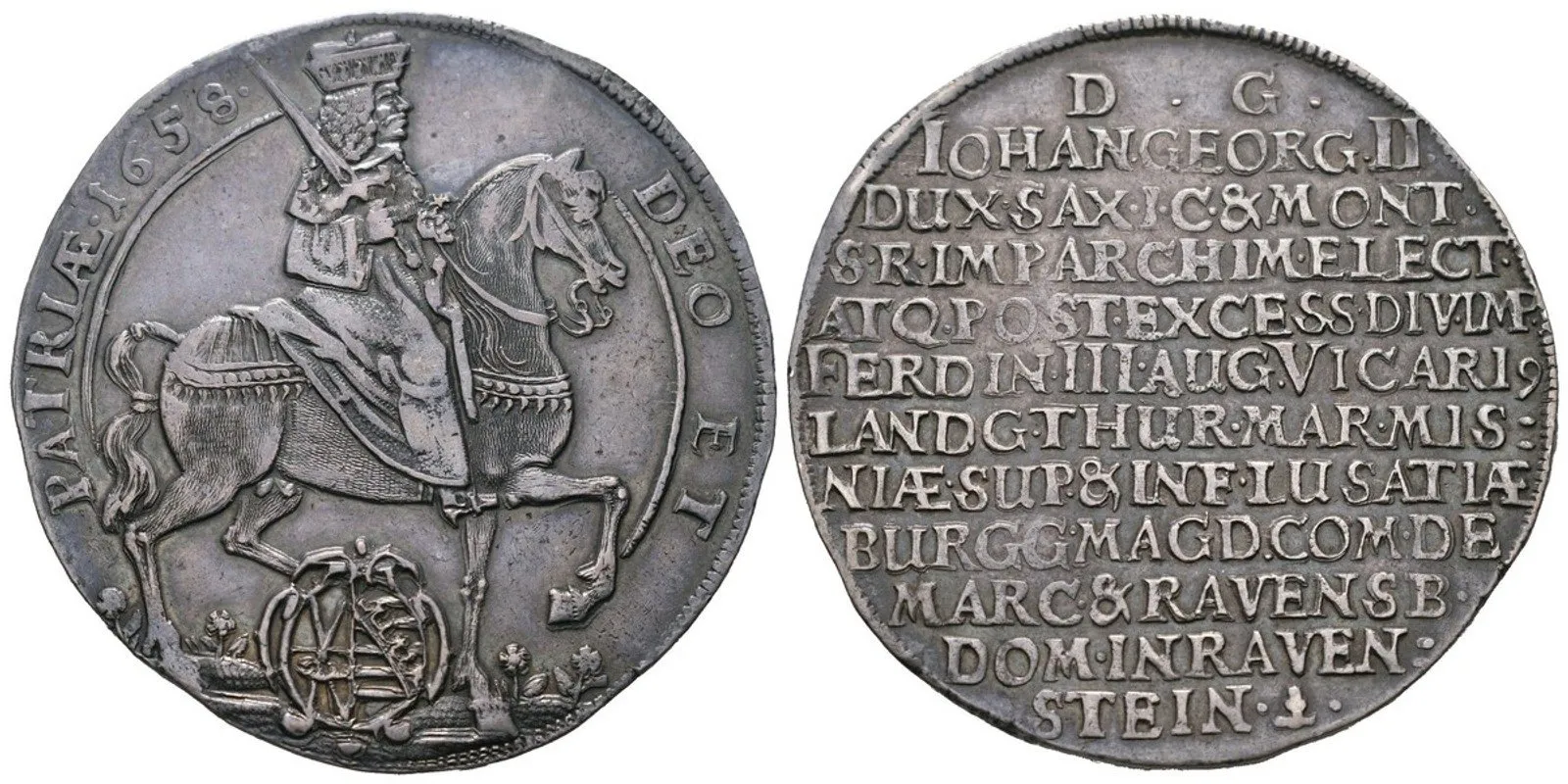 Sasko, Johann Georg II., 1656 - 1680 — 1