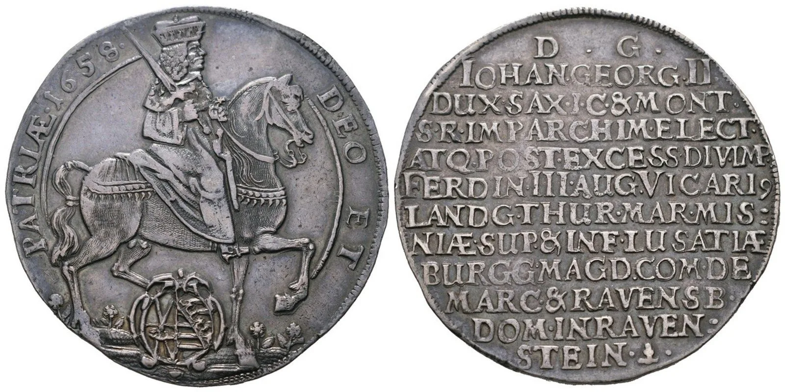 Sasko, Johann Georg II., 1656 - 1680 — 1