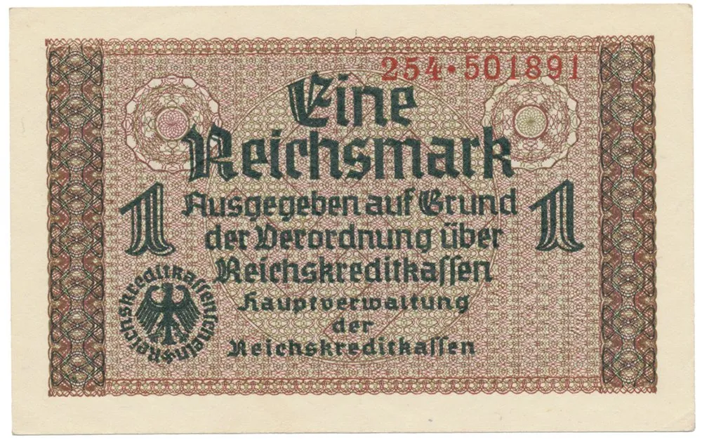 Německo - okupační, 1 Reichsmark (1939~1944), Ro.551a