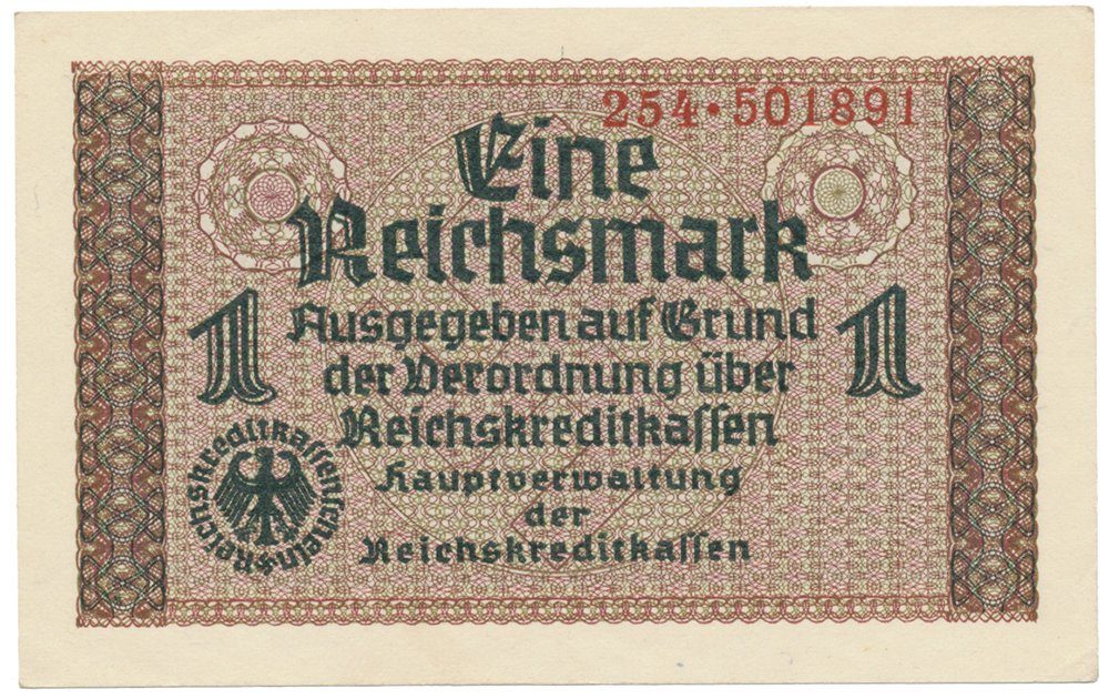 Německo - okupační, 1 Reichsmark (1939~1944), Ro.551a