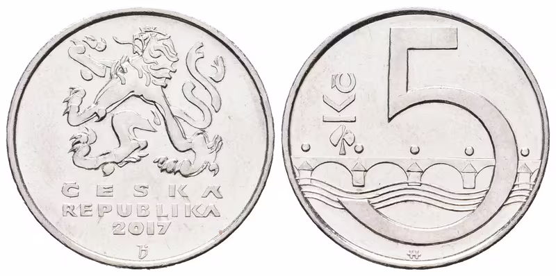 5 Koruna 2017, varianta B