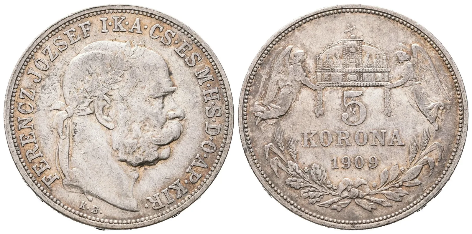5 Koruna 1909 KB