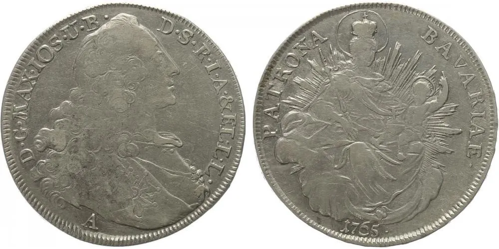Bavorsko, Maximilian III. Josef, 1745 - 1777 — 1