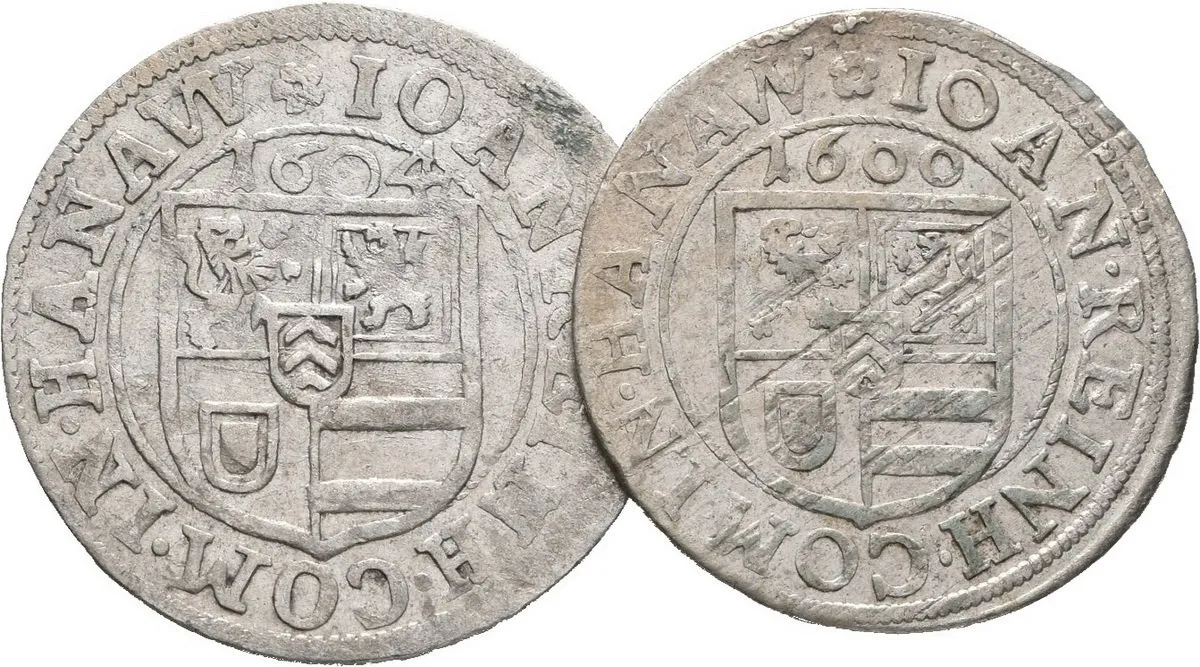 Hanau - Lichtenberg, Johann Reinhard, 1599 - 1625 — 1