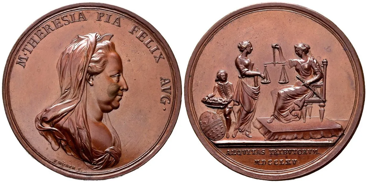 Marie Terezie, 1740 - 1780 — 1