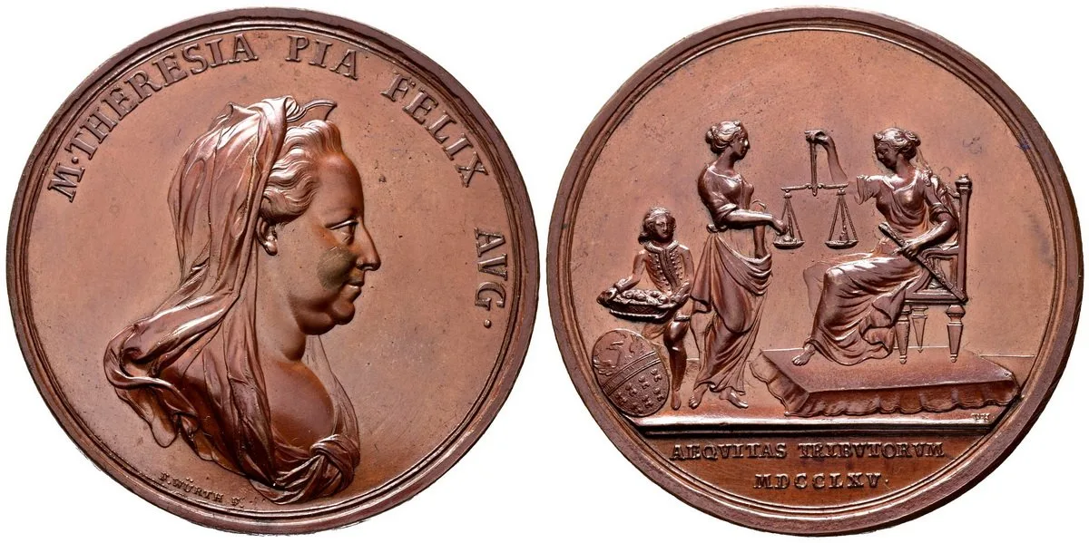 Marie Terezie, 1740 - 1780 — 1