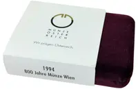 Rakousko, Medaile 1994 - 800 let mincovny ve Vídni - fotografie 5