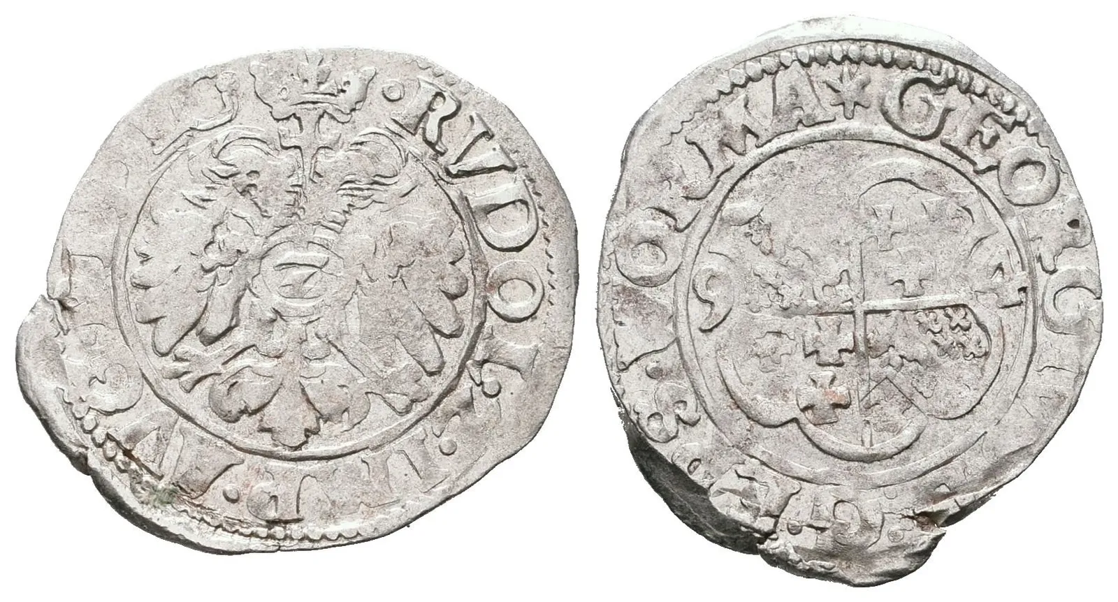 Worms, 1/2 Batzen 1594