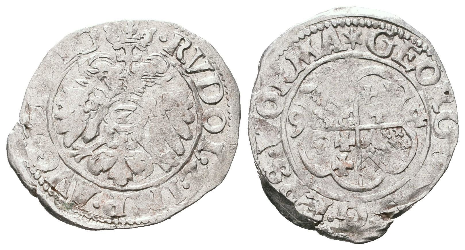 Worms, 1/2 Batzen 1594