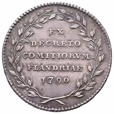 AR Medaile 1789 (T. V. Berckel) - K Brabantské revoluci a osamostatnění Flander