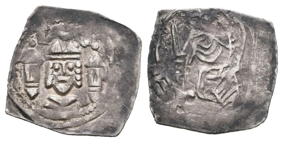 Fenik, mincovna Friesach, typ CNA Ca 19/25, patina — 1