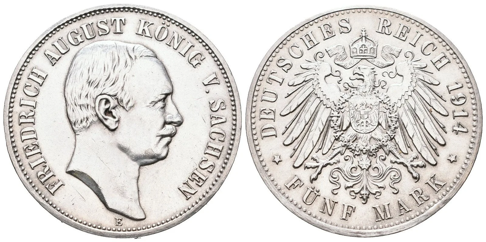 Sasko, Friedrich August III., 1904 - 1918 — 1