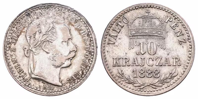10 Krejcar 1888 KB