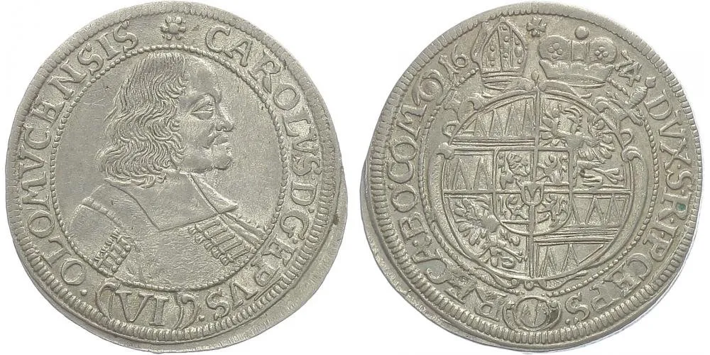 Olomouc - biskupství, Karel II. Liechtenstein, 1664 - 1695 — 1