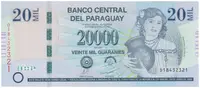Paraguay, 20.000 Guaranies 2011, P.230c