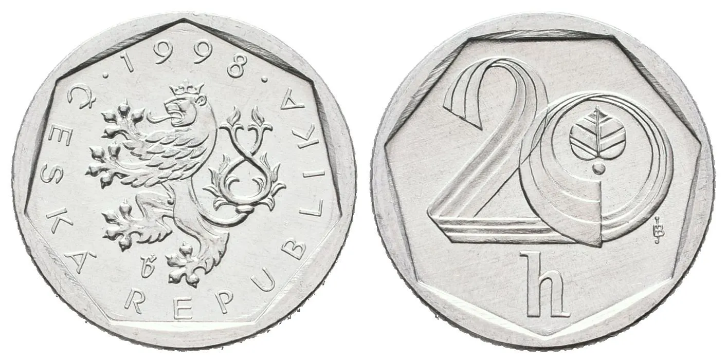 20 Haléř 1998