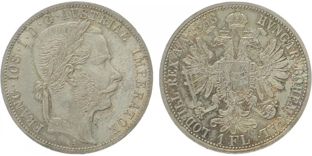 Rakouská a spolková měna, 1857 - 1892 — 1