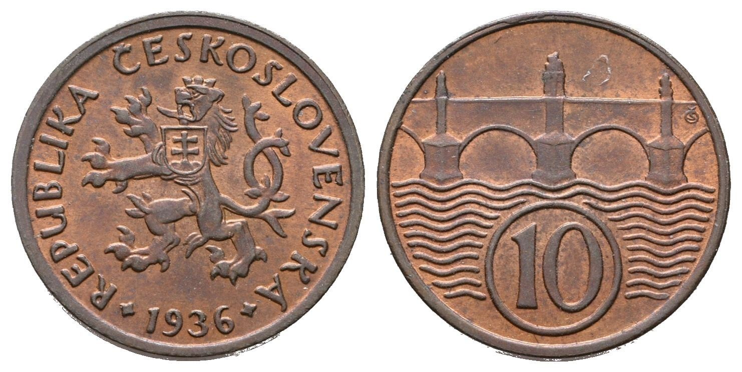10 Haléř 1936