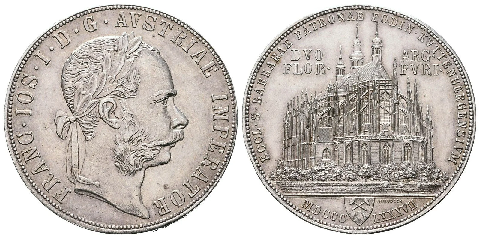 Rakouská a spolková měna, 1857 - 1892 — 1