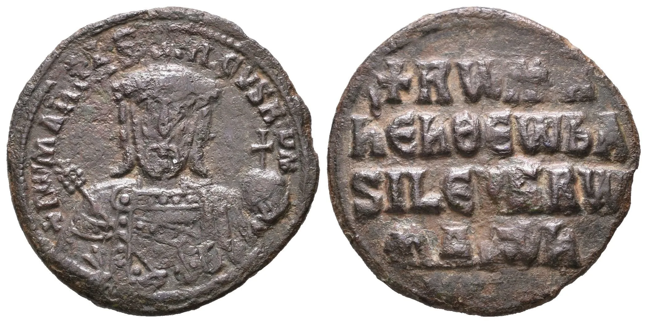 Follis, Constantinopolis, SB.1760, patina — 1