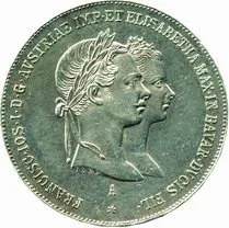 Konvenční měna, 1848 - 1857 — 1