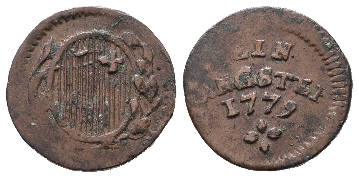 Švýcarsko - Schwyz, 1 Angster 1779