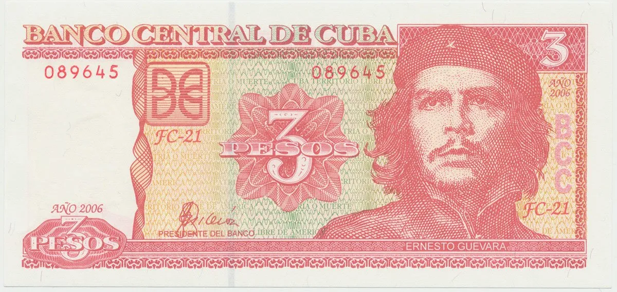 Kuba, 3 Pesos 2004~2006, P.128