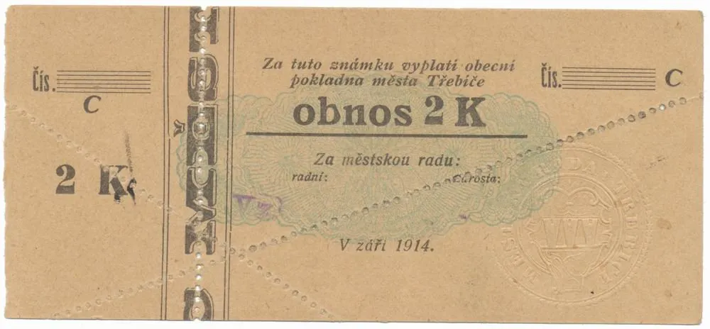 Nouzovky české od roku 1914 — 1