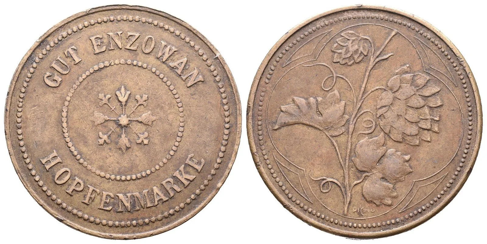 Chmelové a pivní známky — 1