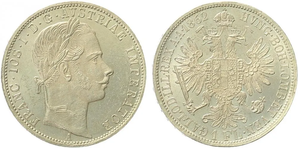 Rakouská a spolková měna, 1857 - 1892 — 1