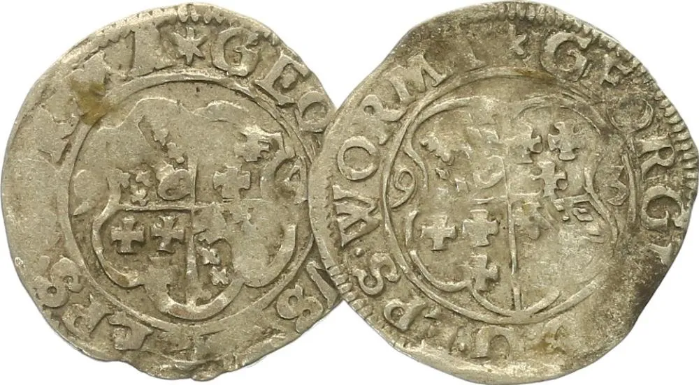Worms - biskupství, Georg von Schönenberg, 1580 - 1595 — 1