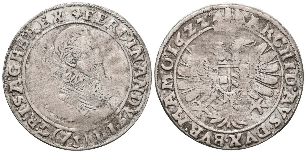 Ferdinand II., 1619 - 1637 (Mince kiprová) — 1