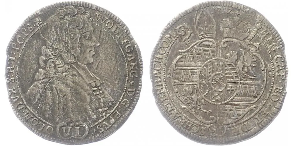 Olomouc - biskupství, Wolfgang von Schrattenbach, 1711 - 1738 — 1