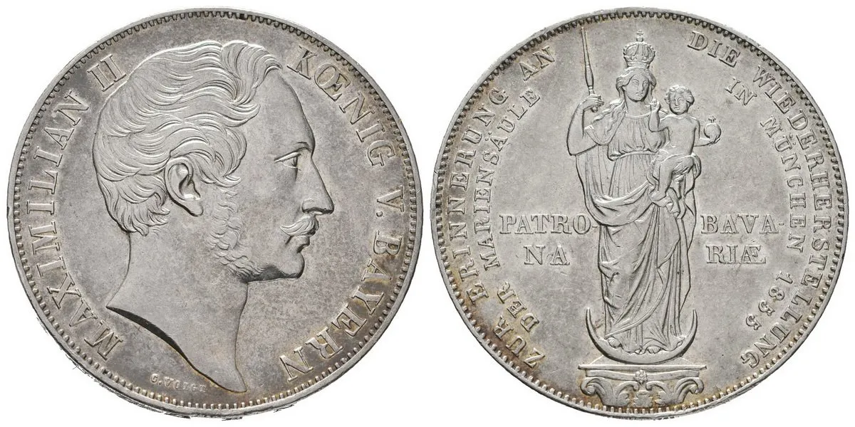 Bavorsko, Maximilian II., 1848 - 1864 — 1