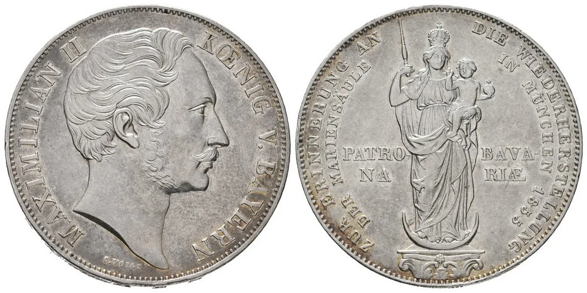 Bavorsko, Maximilian II., 1848 - 1864 — 1