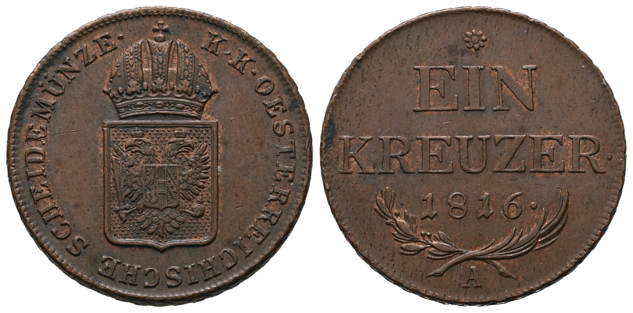 1 krejcar 1816 A