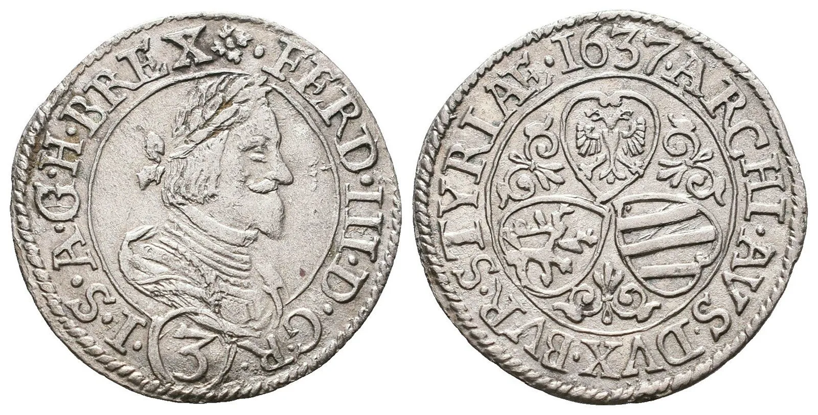 Ferdinand II., 1619 - 1637 (Mince dobrého zrna) — 1