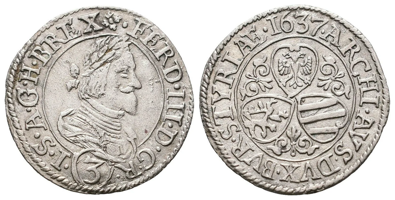 Ferdinand II., 1619 - 1637 (Mince dobrého zrna) — 1