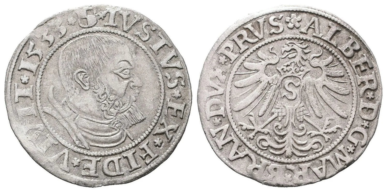 Prusko, Albrecht von Brandenburg, 1525 - 1568 — 1