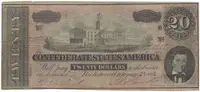 CSA, 20 Dollar 1864, P.69