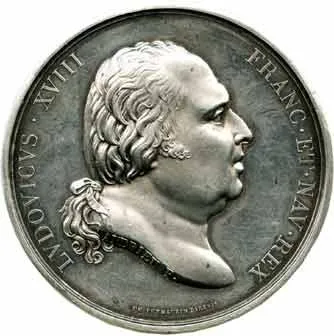 Francie, Louis XVIII, 1814/1815 - 1824 — 1