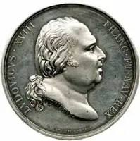 Francie, Louis XVIII, 1814/1815 - 1824 — 1