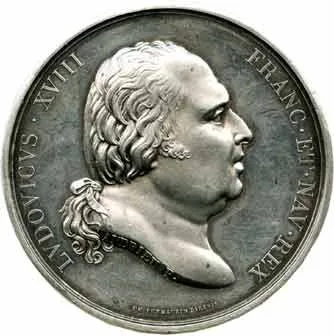 Francie, Louis XVIII, 1814/1815 - 1824 — 1