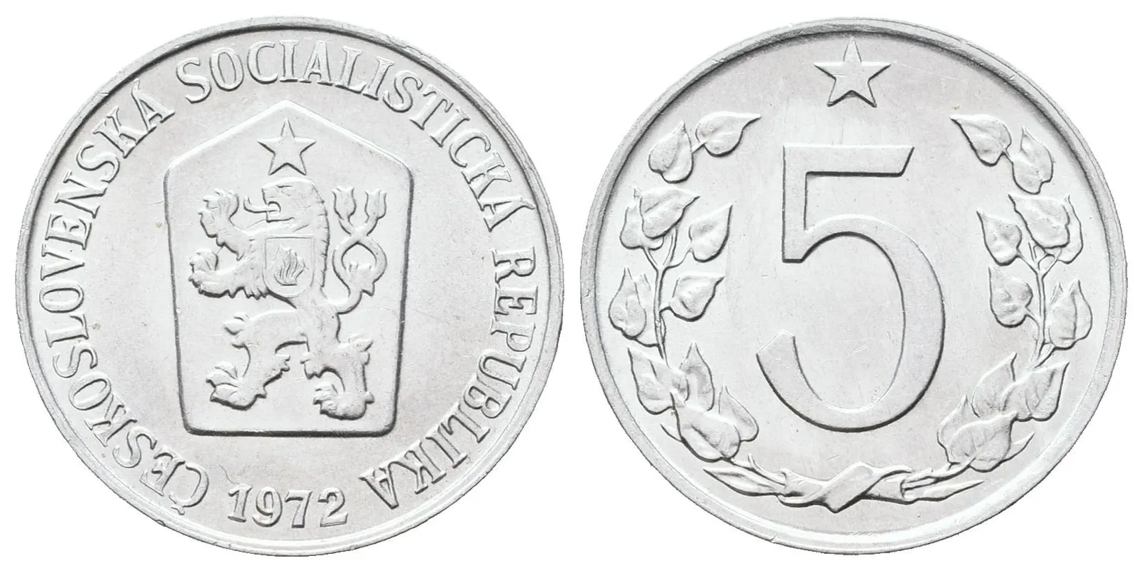 5 Haléř 1972