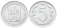 5 Haléř 1972