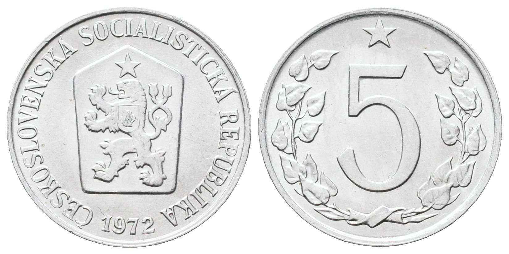 5 Haléř 1972