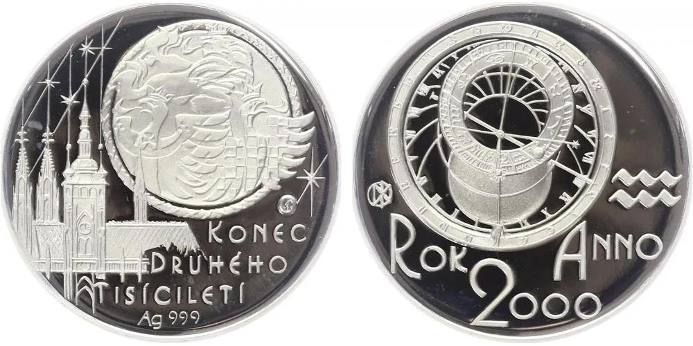 AR Medaile 2000 - Konec druhého tisíciletí, PROOF