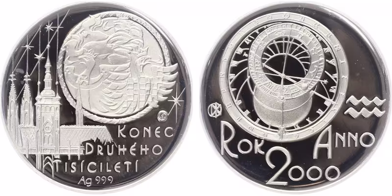 AR Medaile 2000 - Konec druhého tisíciletí, PROOF