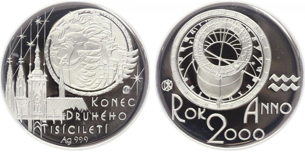 AR Medaile 2000 - Konec druhého tisíciletí, PROOF